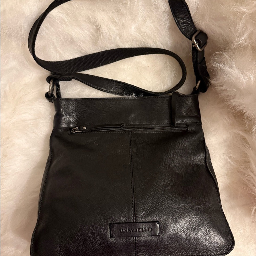 Lucky Brand Dark Brown Leather Bag
